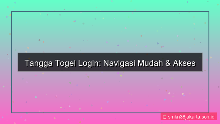 gambar TANGGA TOGEL navigasi mudah login