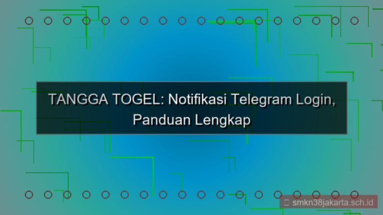 konten TANGGA TOGEL notifikasi telegram login