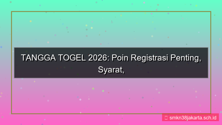 desain TANGGA TOGEL poin registrasi 2026