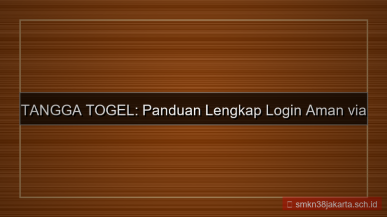 TANGGA TOGEL safari login ios