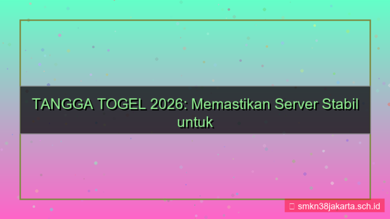 visual TANGGA TOGEL server stabil 2026