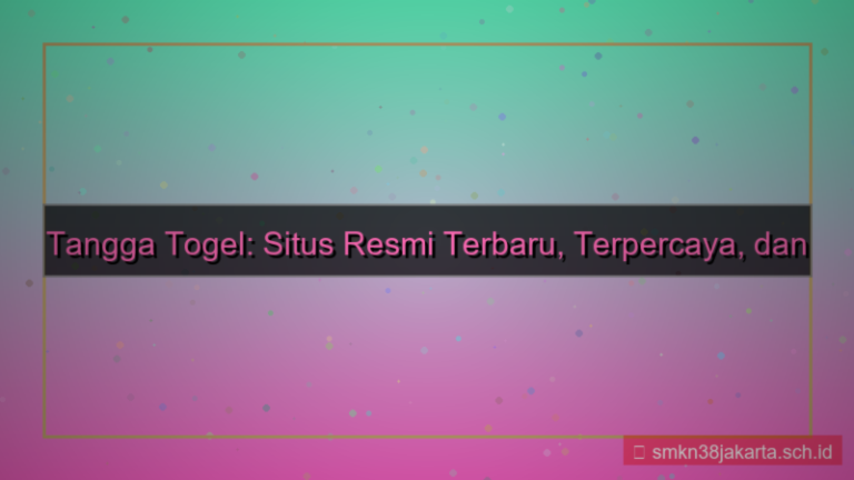 tampilan TANGGA TOGEL situs resmi terbaru
