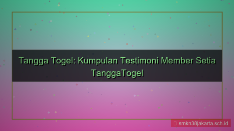 gambar TANGGA TOGEL testimoni member tanggatogel
