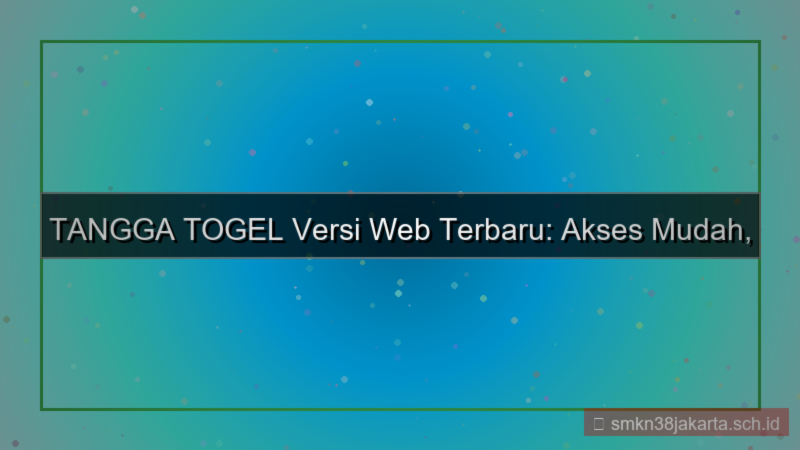 gambar TANGGA TOGEL versi web terbaru