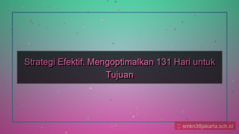 131 hari dari sekarang