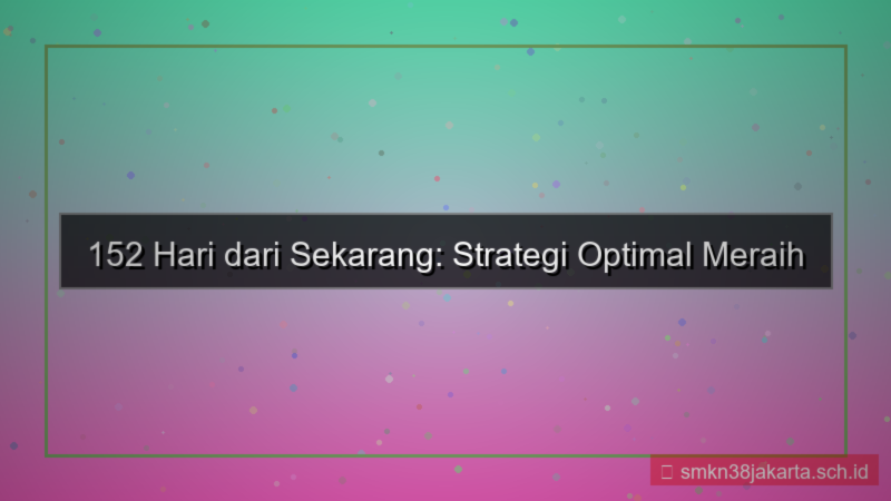 gambar 152 hari dari sekarang