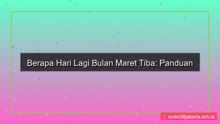 desain berapa hari lagi bulan maret