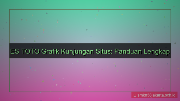 visual ES TOTO grafik kunjungan situs