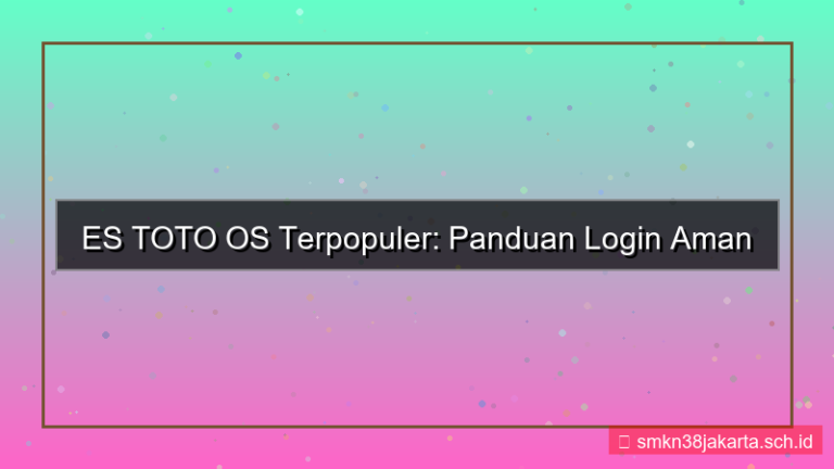 ES TOTO os terpopuler login