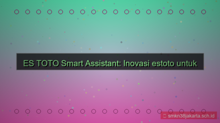 ES TOTO smart assistant estoto