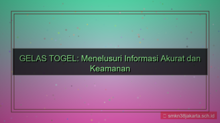 gambar GELAS TOGEL alamat kantor gelastogel