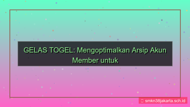 gambar GELAS TOGEL arsip akun member