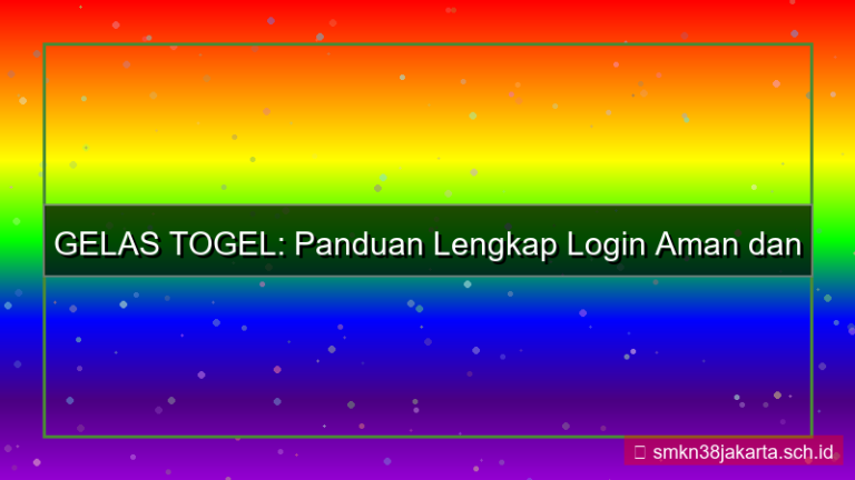 konten GELAS TOGEL ingat saya login