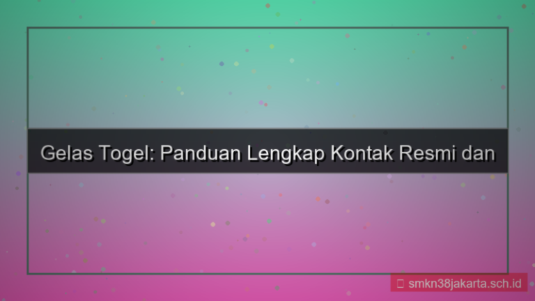 gambar GELAS TOGEL kontak resmi gelastogel