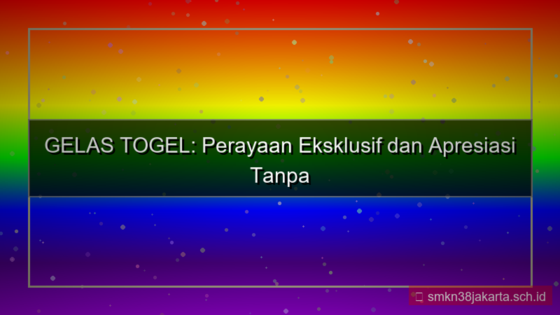 desain GELAS TOGEL perayaan member setia