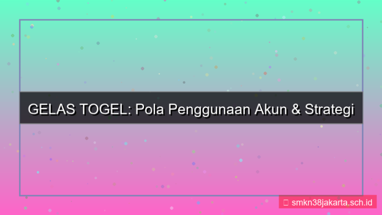 gambar GELAS TOGEL pola penggunaan akun