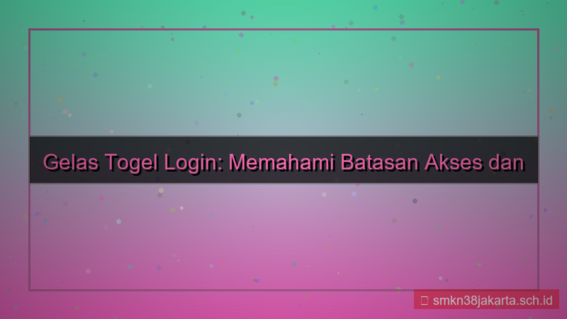 gambar GELAS TOGEL rate limiting login