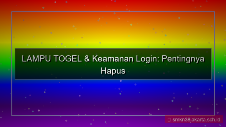 desain LAMPU TOGEL hapus perangkat login