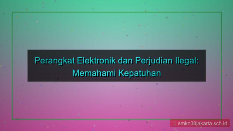 LAMPU TOGEL regulasi lokal kepatuhan