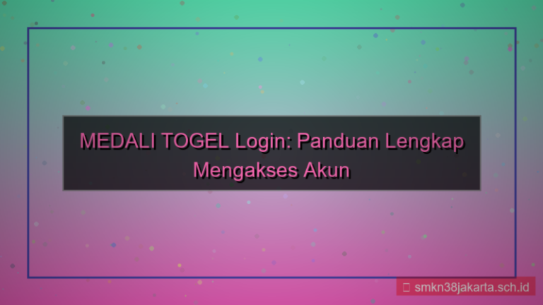 konten MEDALI TOGEL ingat saya login