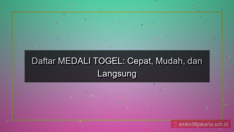 gambar MEDALI TOGEL kecepatan proses daftar