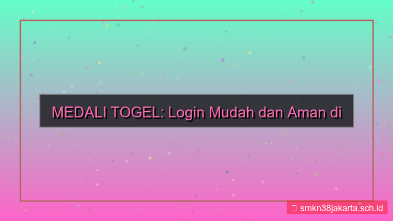 tampilan MEDALI TOGEL os terpopuler login