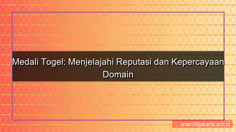 tampilan MEDALI TOGEL reputasi domain medalitogel
