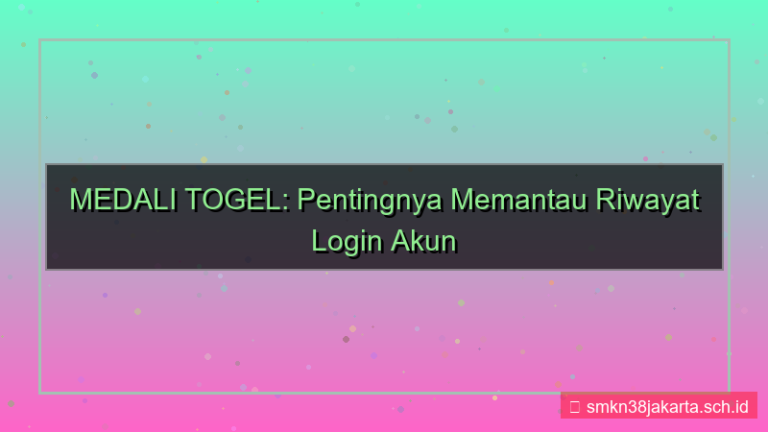 gambar MEDALI TOGEL riwayat login akun