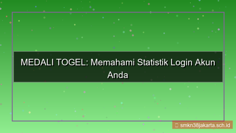 MEDALI TOGEL statistik login akun