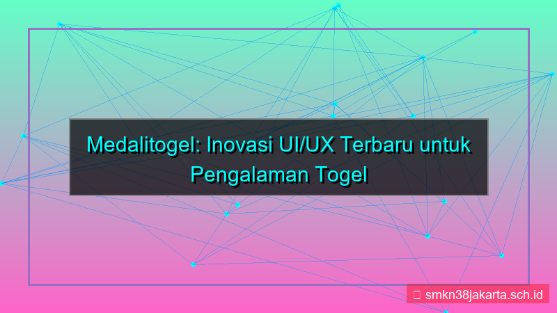 desain MEDALI TOGEL ui ux terbaru medalitogel