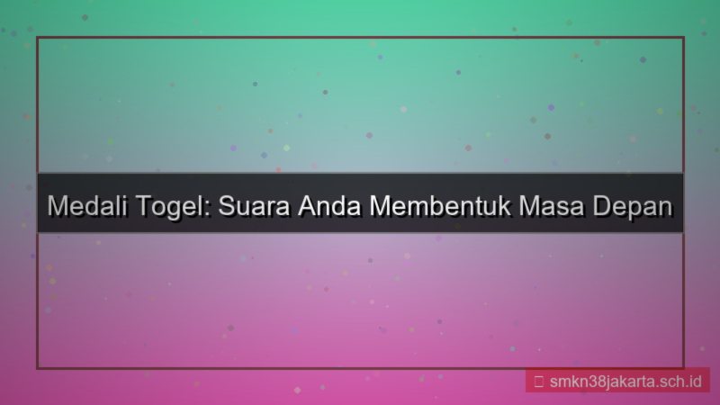 tampilan MEDALI TOGEL vote pengembangan situs