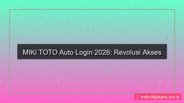 tampilan MIKI TOTO auto login 2026