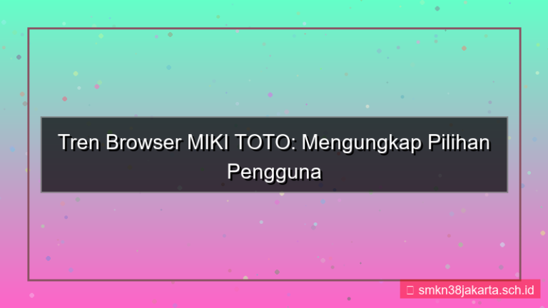 MIKI TOTO browser terbanyak daftar