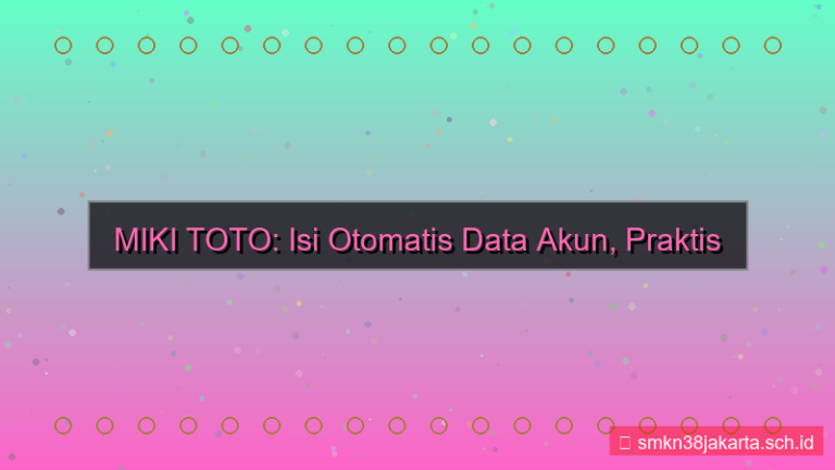 gambar MIKI TOTO isi otomatis data akun