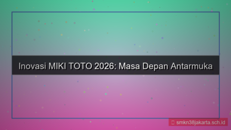 gambar MIKI TOTO peningkatan antarmuka 2026