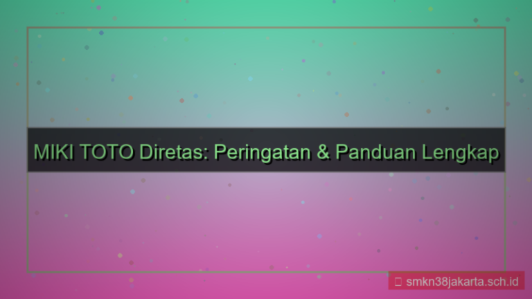 MIKI TOTO peringatan akun diretas