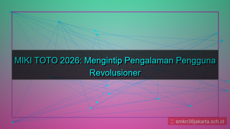 tampilan MIKI TOTO user experience 2026