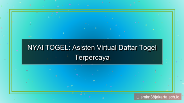 ilustrasi NYAI TOGEL asisten virtual daftar