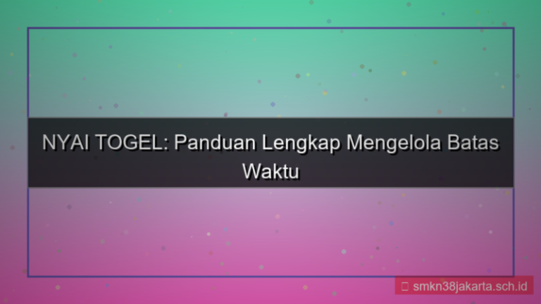 NYAI TOGEL batas waktu sesi
