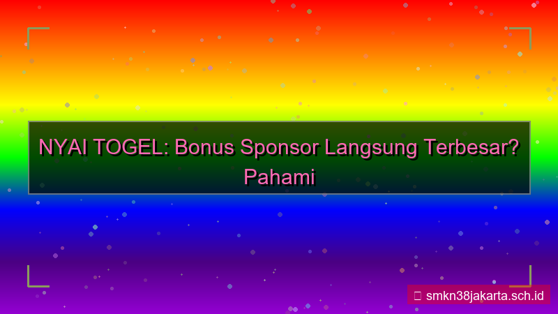 gambar NYAI TOGEL bonus sponsor langsung