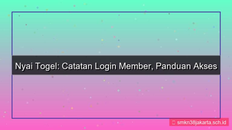 desain NYAI TOGEL catatan login member