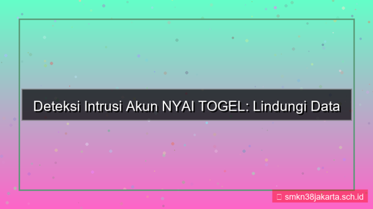 desain NYAI TOGEL intrusion detection akun