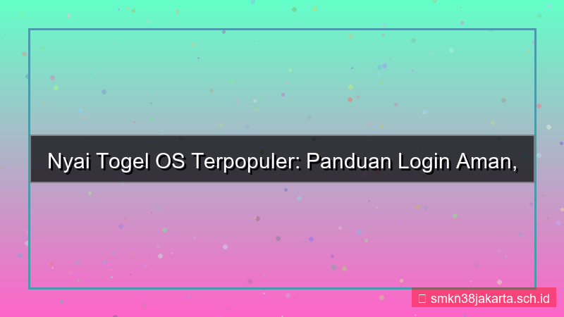 konten NYAI TOGEL os terpopuler login