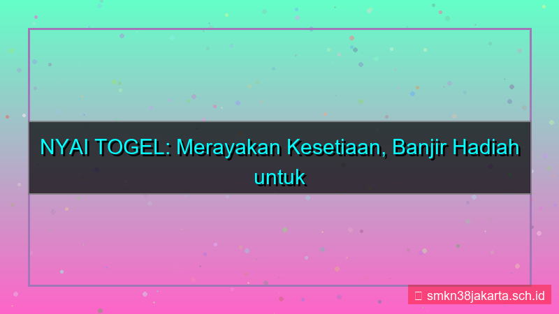 gambar NYAI TOGEL perayaan member setia