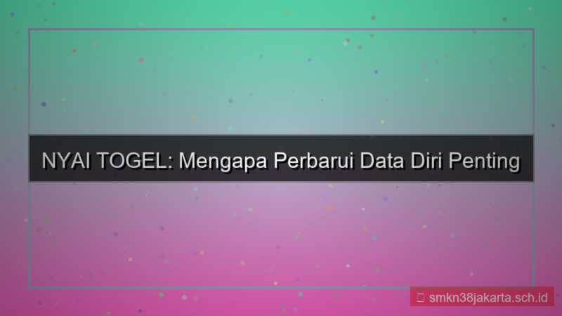 visual NYAI TOGEL perbarui data diri
