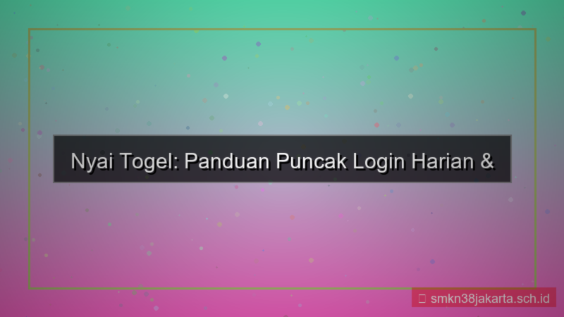 tampilan NYAI TOGEL puncak login harian