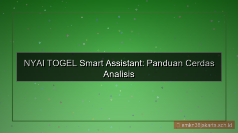 tampilan NYAI TOGEL smart assistant nyaitogel