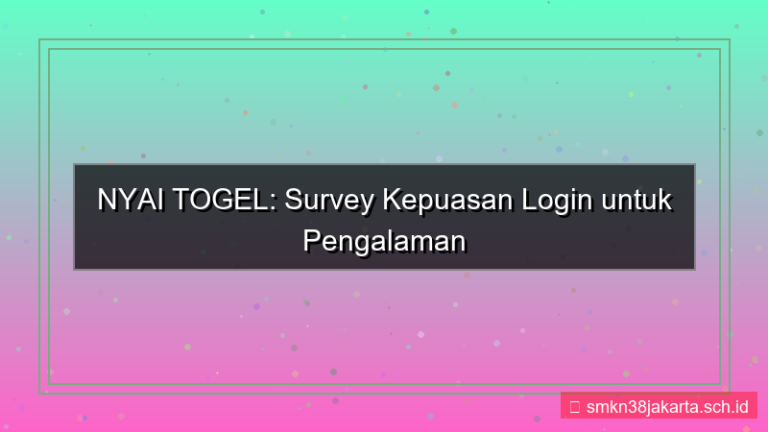 konten NYAI TOGEL survey kepuasan login