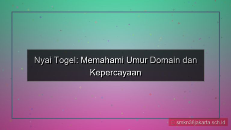 konten NYAI TOGEL umur domain 2026
