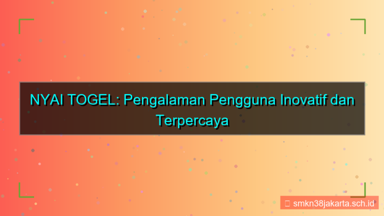 ilustrasi NYAI TOGEL user experience 2026